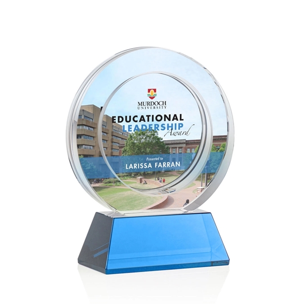 Templeton VividPrint™ Award on Base - Sky Blue... from ASI 84592 St Regis Group / St Regis