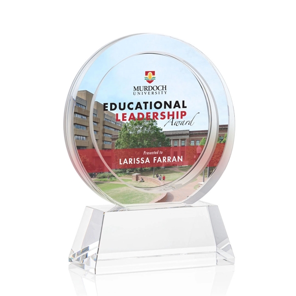 Templeton VividPrint™ Award on Base - Clear... from ASI 84592 St Regis Group / St Regis