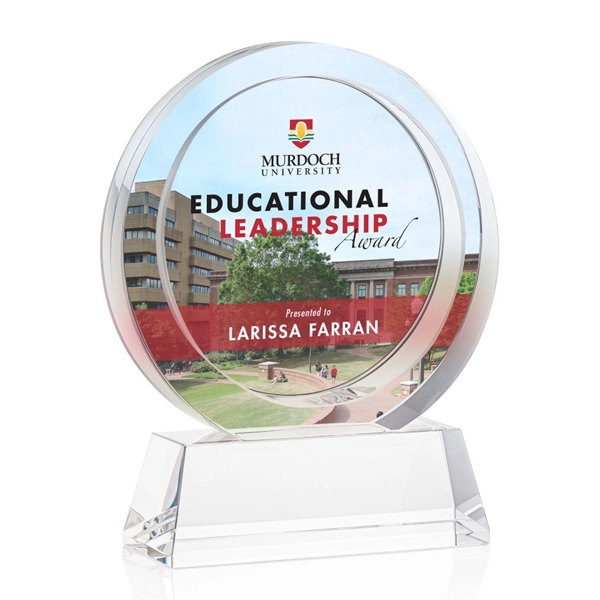 Templeton VividPrint™ Award on Base - Clear... from ASI 84592 St Regis Group / St Regis