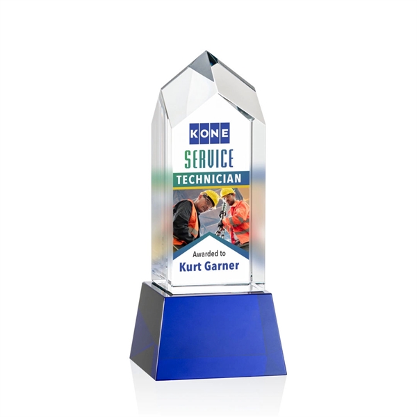 Clarington VividPrint™ Award on Base - Blue... from ASI 84592 St Regis Group / St Regis