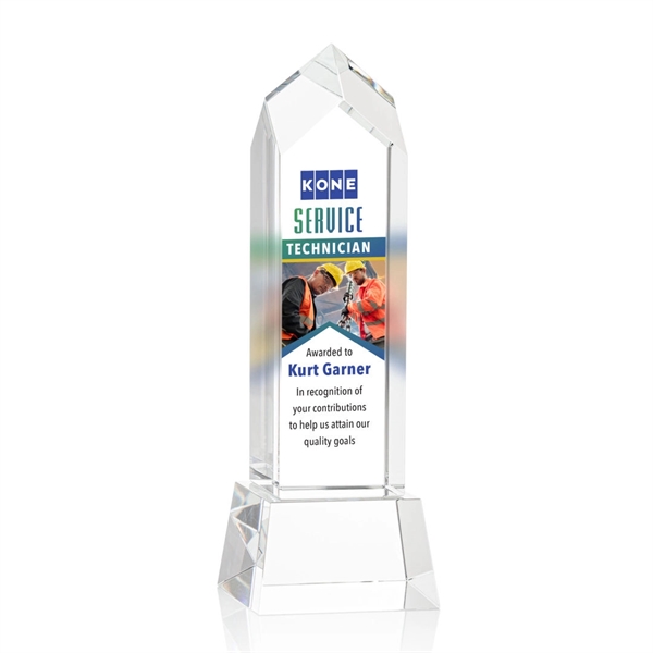 Clarington VividPrint™ Award on Base - Clear... from ASI 84592 St Regis Group / St Regis