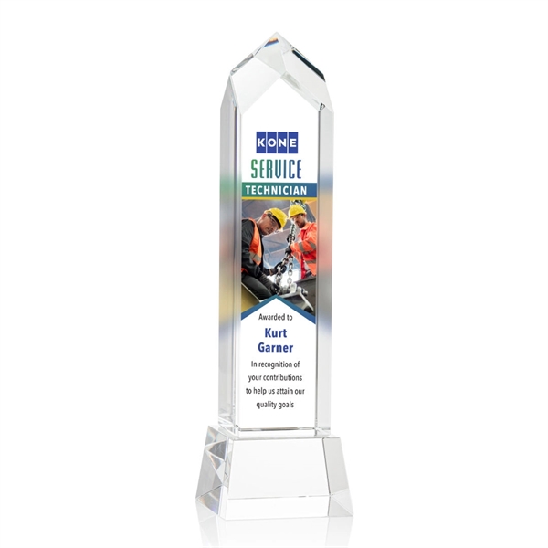 Clarington VividPrint™ Award on Base - Clear... from ASI 84592 St Regis Group / St Regis