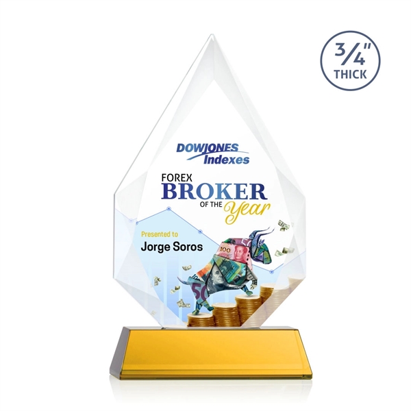 Hawthorne VividPrint™ Award on Newhaven - Amber... from ASI 84592 St Regis Group / St Regis