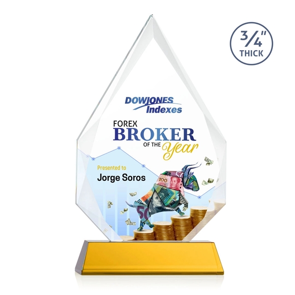 Hawthorne VividPrint™ Award on Newhaven - Amber... from ASI 84592 St Regis Group / St Regis