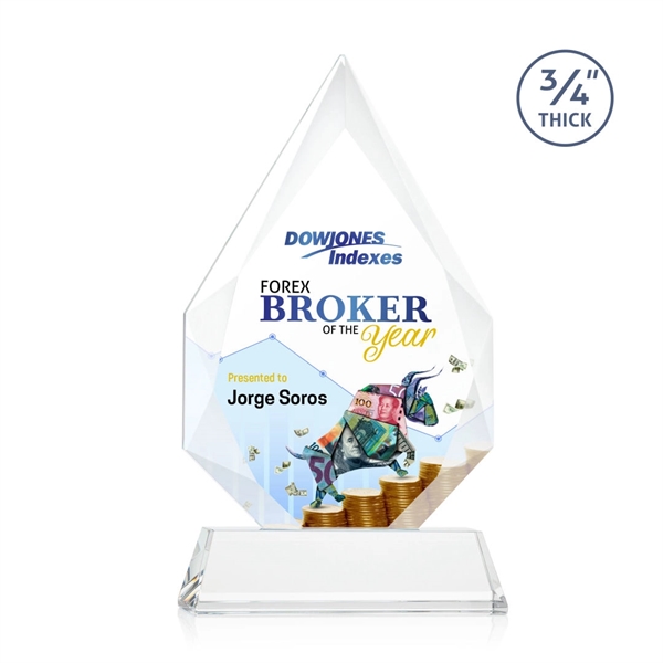 Hawthorne VividPrint™ Award on Newhaven - Clear... from ASI 84592 St Regis Group / St Regis