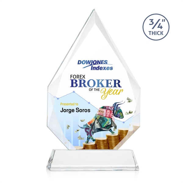 Hawthorne VividPrint™ Award on Newhaven - Clear... from ASI 84592 St Regis Group / St Regis