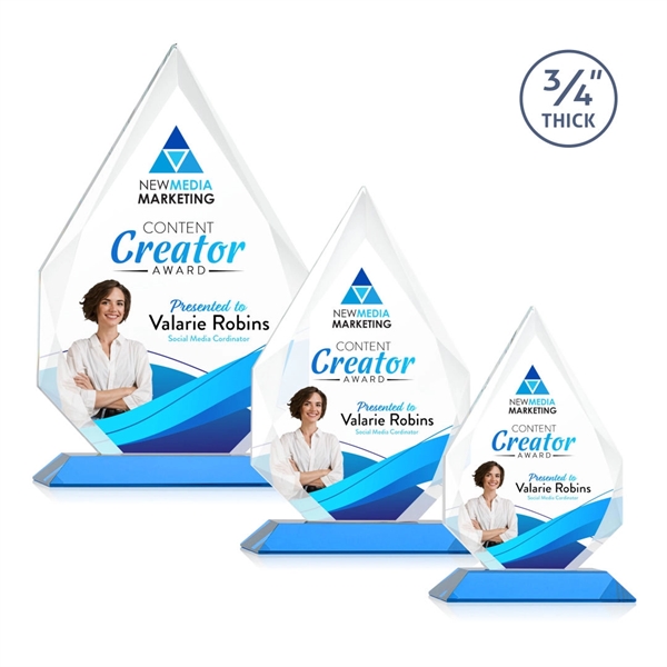 Hawthorne VividPrint™ Award - Sky Blue... from ASI 84592 St Regis Group / St Regis