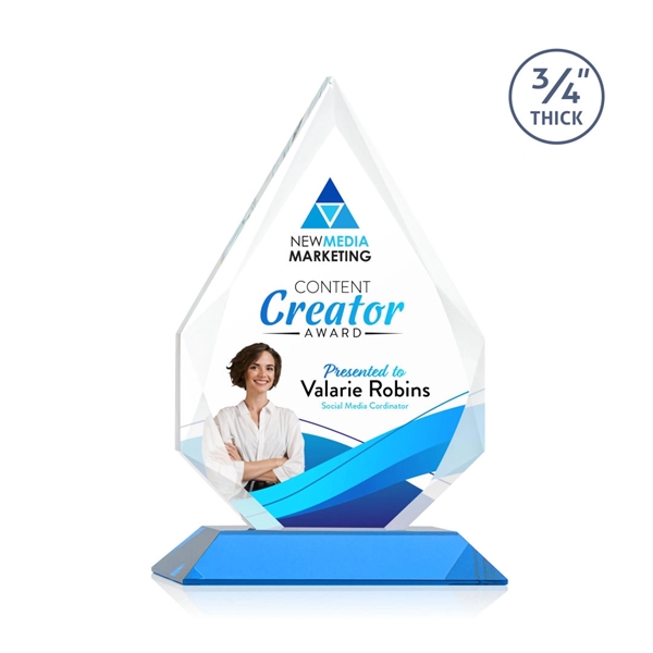 Hawthorne VividPrint™ Award - Sky Blue... from ASI 84592 St Regis Group / St Regis