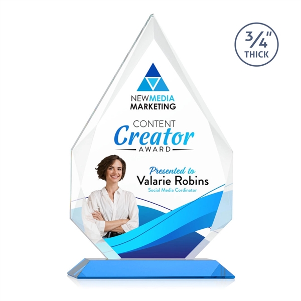 Hawthorne VividPrint™ Award - Sky Blue... from ASI 84592 St Regis Group / St Regis