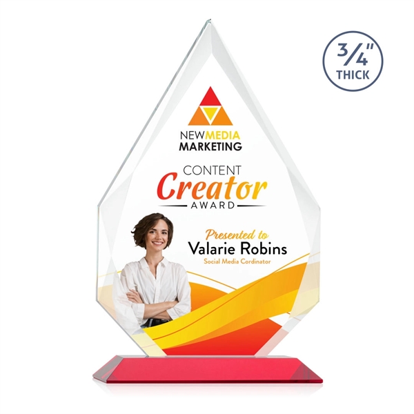 Hawthorne VividPrint™ Award - Red... from ASI 84592 St Regis Group / St Regis