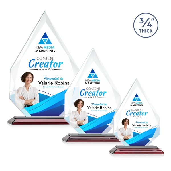 Hawthorne VividPrint™ Award - Rosewood... from ASI 84592 St Regis Group / St Regis