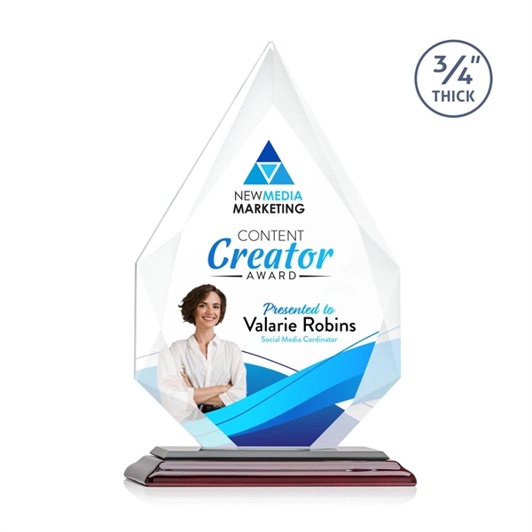 Hawthorne VividPrint™ Award - Rosewood... from ASI 84592 St Regis Group / St Regis