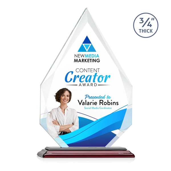 Hawthorne VividPrint™ Award - Rosewood... from ASI 84592 St Regis Group / St Regis