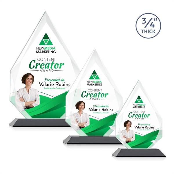 Hawthorne VividPrint™ Award - Black... from ASI 84592 St Regis Group / St Regis