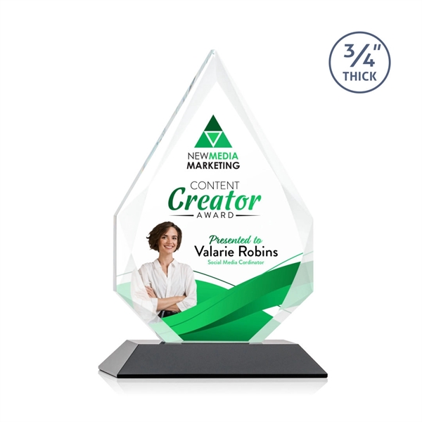 Hawthorne VividPrint™ Award - Black... from ASI 84592 St Regis Group / St Regis