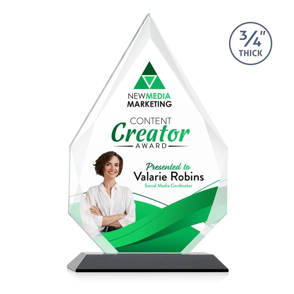 Hawthorne VividPrint™ Award - Black... from ASI 84592 St Regis Group / St Regis