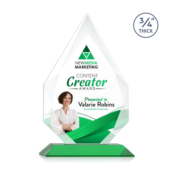 Hawthorne VividPrint™ Award - Green... from ASI 84592 St Regis Group / St Regis