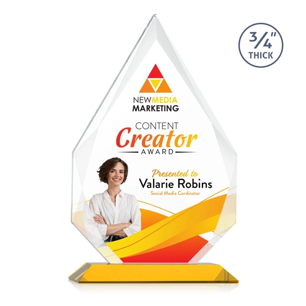 Hawthorne VividPrint™ Award - Amber... from ASI 84592 St Regis Group / St Regis