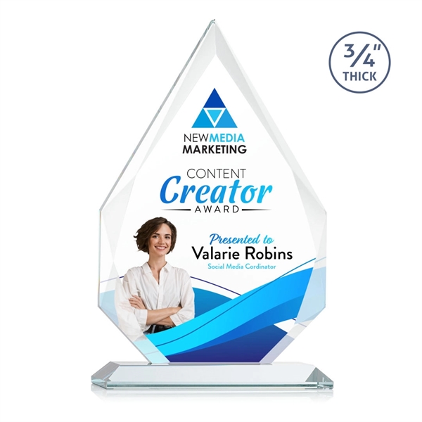 Hawthorne VividPrint™ Award - Clear... from ASI 84592 St Regis Group / St Regis