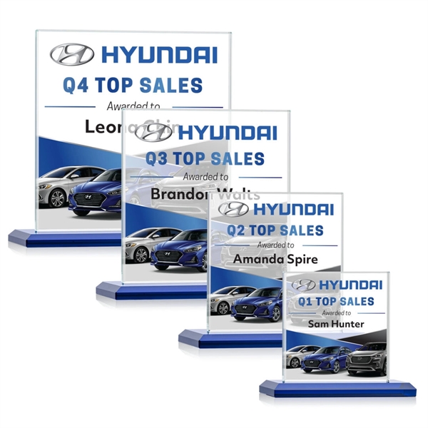 Cardiff VividPrint™ Award - Blue... from ASI 84592 St Regis Group / St Regis