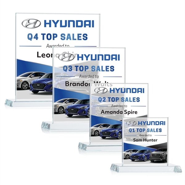 Cardiff VividPrint™ Award - Clear... from ASI 84592 St Regis Group / St Regis