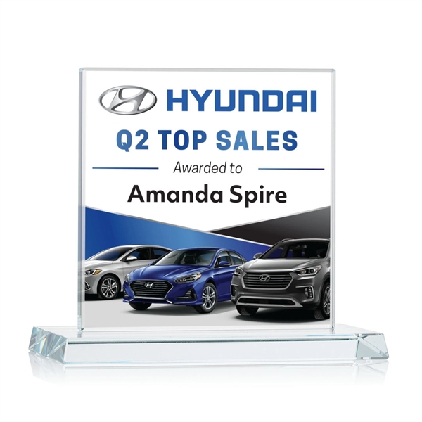 Cardiff VividPrint™ Award - Clear... from ASI 84592 St Regis Group / St Regis