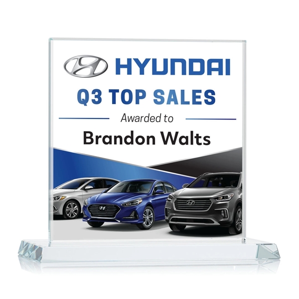 Cardiff VividPrint™ Award - Clear... from ASI 84592 St Regis Group / St Regis