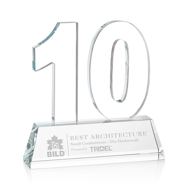 Recognize a monumental achievement with our exquisite Optical Crystal Milestone award... from ASI 84592 St Regis Group / St Regis