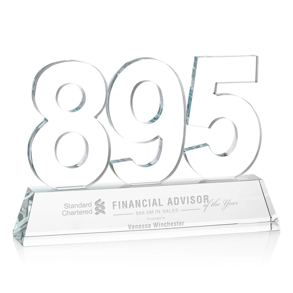 Recognize a monumental achievement with our exquisite Optical Crystal Milestone award... from ASI 84592 St Regis Group / St Regis