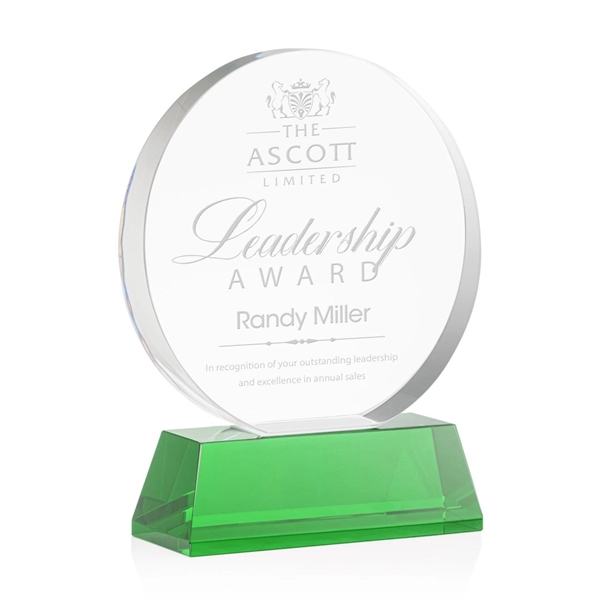 Glenwood Award on Base - Green... from ASI 84592 St Regis Group / St Regis