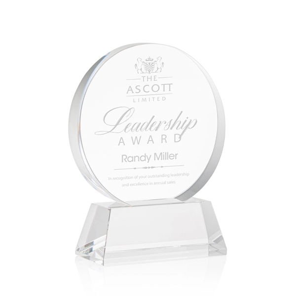 Glenwood Award on Base - Clear... from ASI 84592 St Regis Group / St Regis