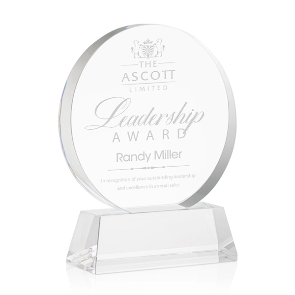 Glenwood Award on Base - Clear... from ASI 84592 St Regis Group / St Regis