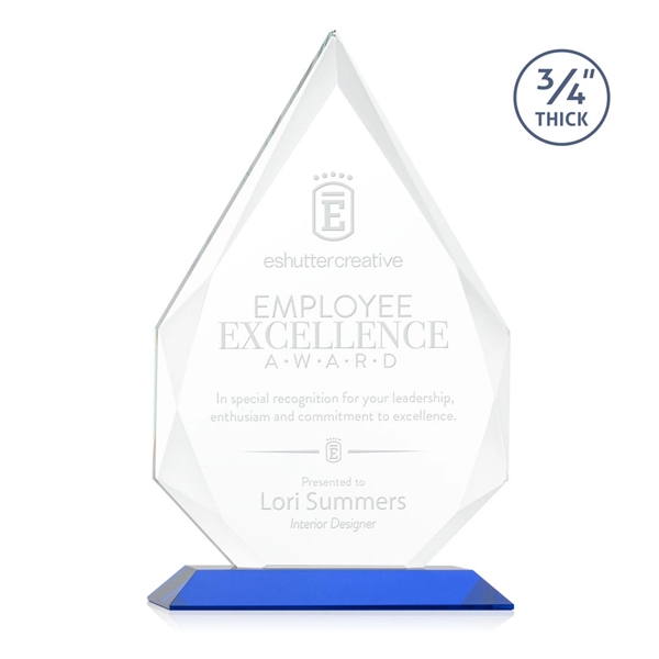 The classic Hawthorne 3/4" thick Starfire Crystal Award is the pinnacle... from ASI 84592 St Regis Group / St Regis