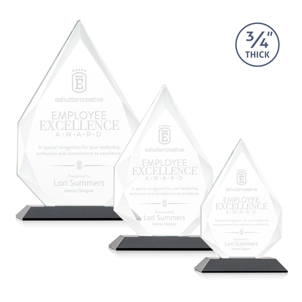 The classic Hawthorne 3/4" thick Starfire Crystal Award is the pinnacle... from ASI 84592 St Regis Group / St Regis