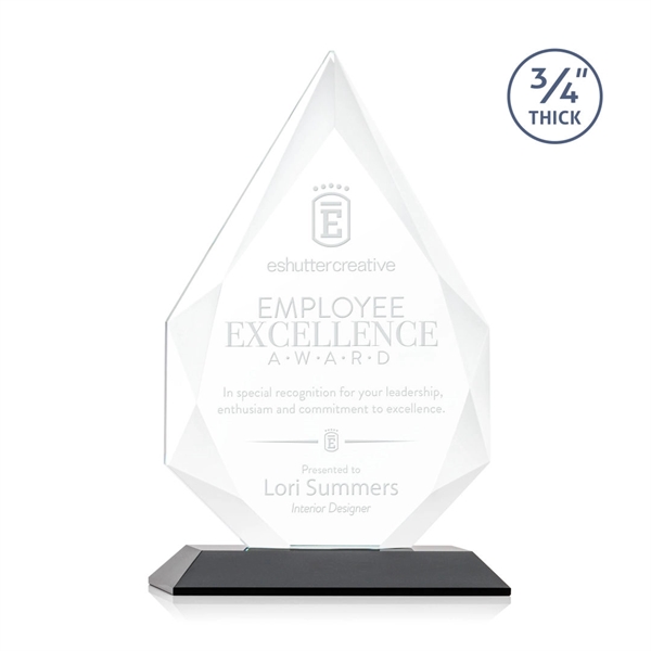The classic Hawthorne 3/4" thick Starfire Crystal Award is the pinnacle... from ASI 84592 St Regis Group / St Regis