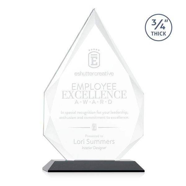 The classic Hawthorne 3/4" thick Starfire Crystal Award is the pinnacle... from ASI 84592 St Regis Group / St Regis