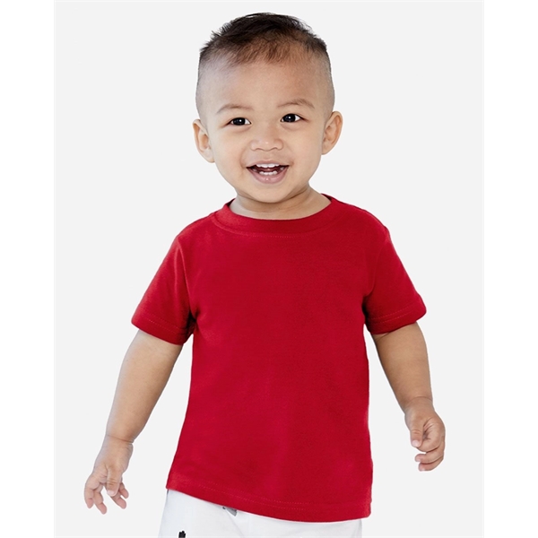 Fine jersey infant T-shirt in 100% combed ringspun cotton. Blank product.... from ASI 84358 S&S Activewear