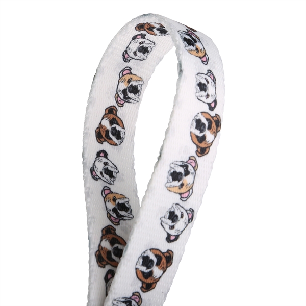 Dye sublimated leash with swivel snap hook and an extra D-ring... from ASI 61966 HPG / BCG Creations