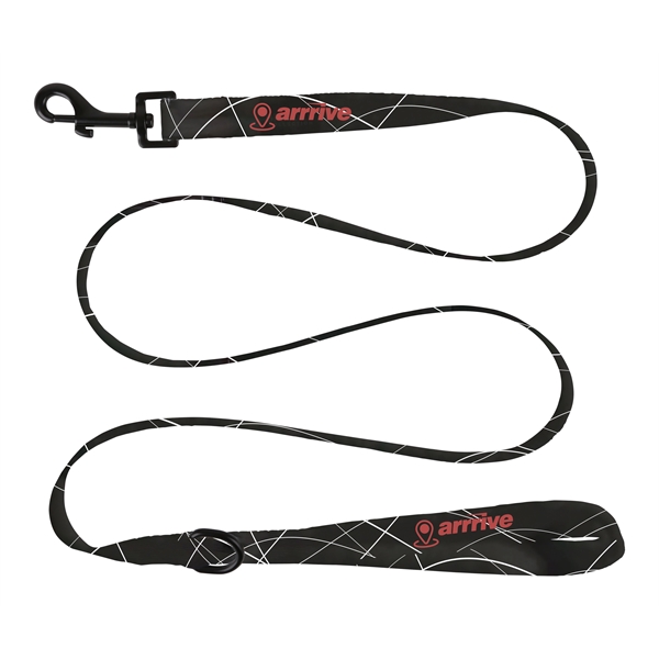 Dye sublimated leash with swivel snap hook and an extra D-ring... from ASI 61966 HPG / BCG Creations