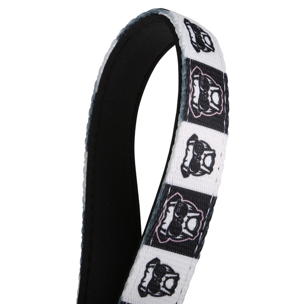 Neoprene backed, dye sublimated leash with an added D-ring attachment point.... from ASI 61966 HPG / BCG Creations