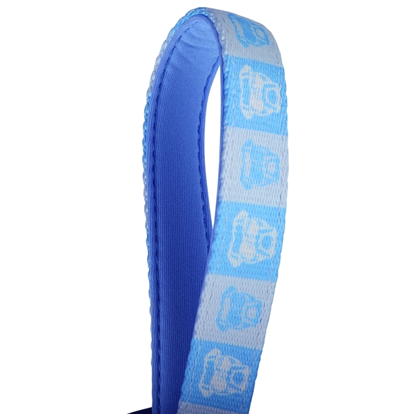 Neoprene backed, dye sublimated leash with an added D-ring attachment point.... from ASI 61966 HPG / BCG Creations