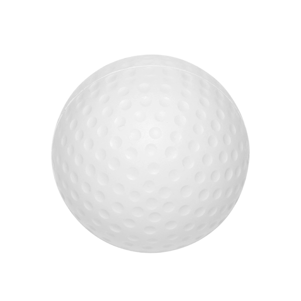 Golf stress reliever ball plus free 1 color silkscreen imprint on... from ASI 37218 Athena Promo (tm)