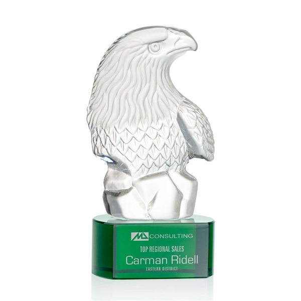 Fredricton Eagle on Clear Base - 7 1/2" High... from ASI 84592 St Regis Group / St Regis