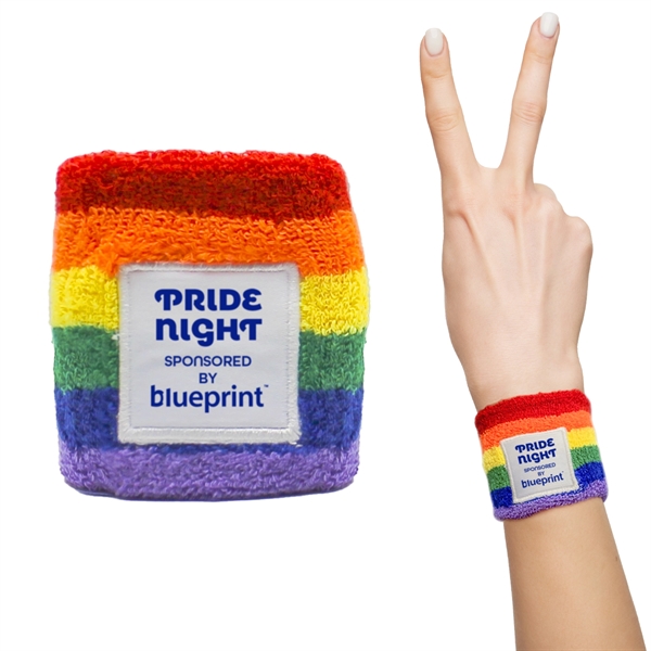 These sweat bands come with a rainbow design (red, orange, yellow,... from ASI 52710 Lincoln Line