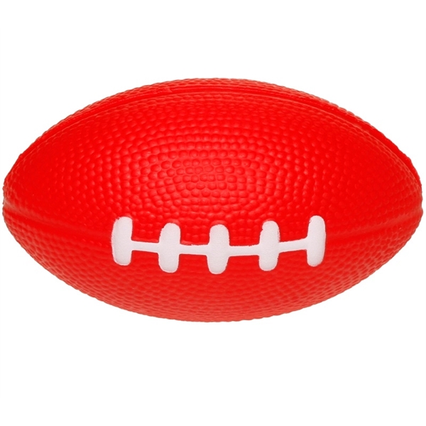 Rugby stress reliever ball plus 1 color silkscreen imprint on 1... from ASI 37218 Athena Promo (tm)
