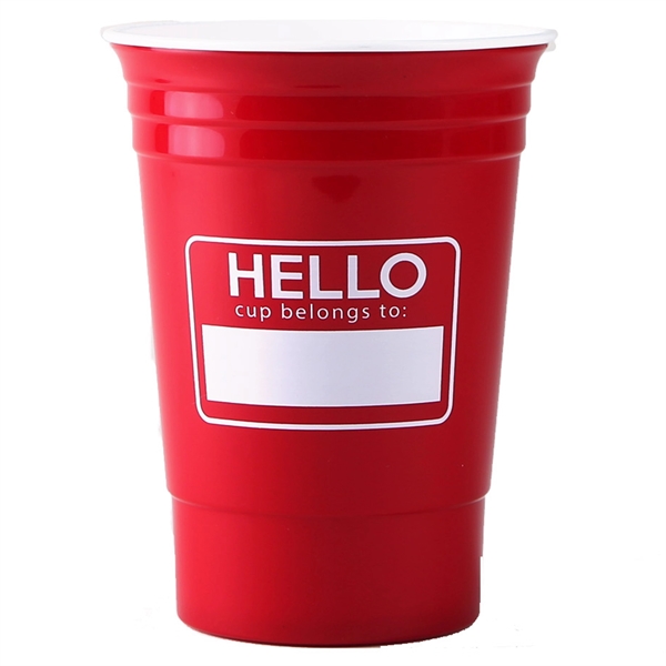 16 oz double-wall insulated cup. BPA free, CPSIA & FDA certified.... from ASI 61966 HPG / Best Promotions USA
