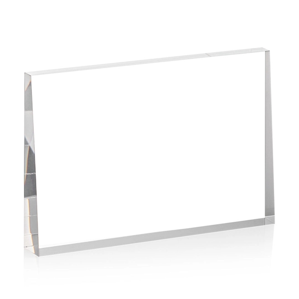 The Lansing Award is a thick freestanding acrylic award that tapers... from ASI 84592 St Regis Group / St Regis