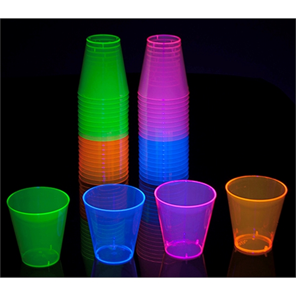 Neon 2oz shot. Get the party started with this cool shooter... from ASI 85620 H M Schmidt Co Inc / Traveling Billboard