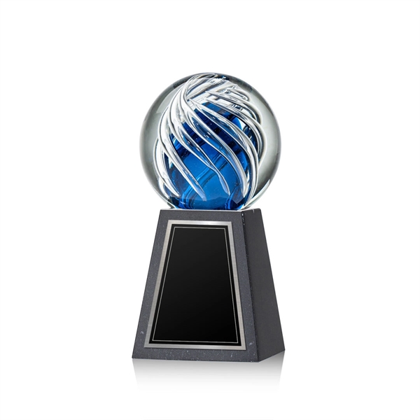 The Genista art glass awards on a Tall Tapered Marble base... from ASI 84592 St Regis Group / St Regis
