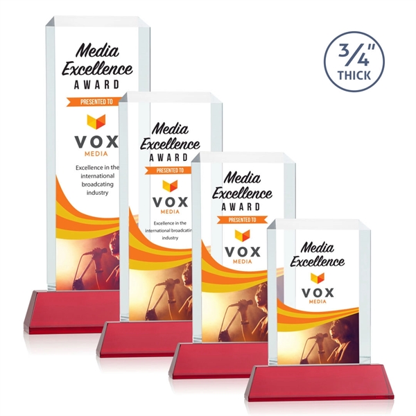 Our Full Color VividPrint Dalton features thick beveled Starfire crystal mounted... from ASI 84592 St Regis Group / St Regis